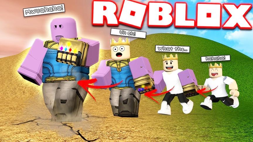 小飞象解说 Roblox模拟灭霸 我变成灭霸？实力到底有多强？