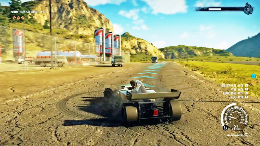 小林解说：F1方程式赛车在地面上摩擦烧胎，结果会爆吗？