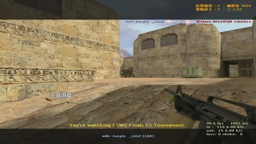 CS1.6：中国顶级战队WNV队内狙击手Jungle有多强？