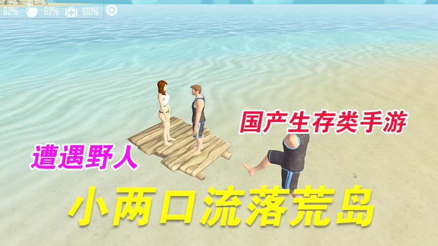 手游推荐28：小两口流落荒岛，中文版的生存游戏