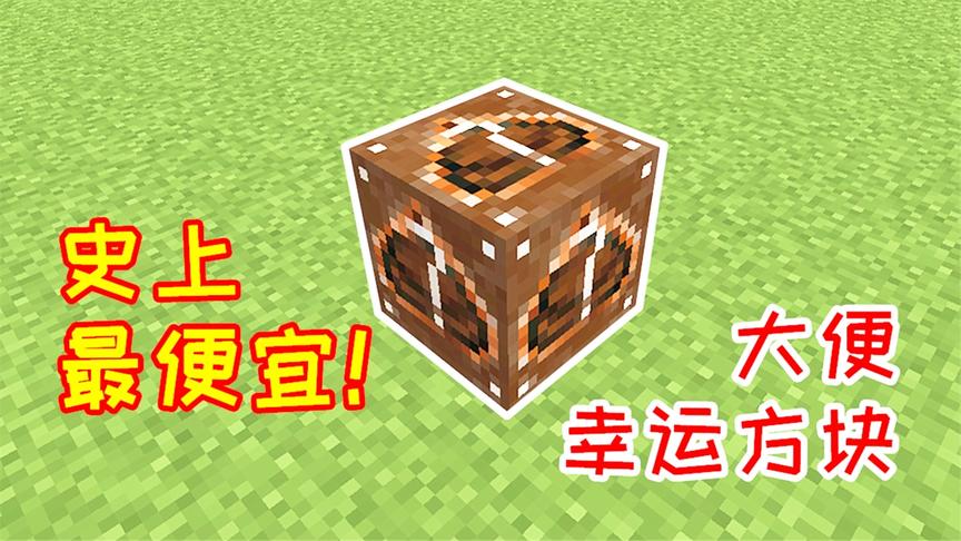 最便宜的大便幸运方块，一个仅仅9块钱，却开出几十万的矿石！