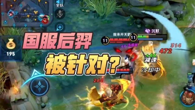 国一后羿远方：国服后羿单排上分竟被针对，太难了