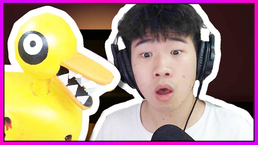 鸭子模拟器：半夜家中到处都是恐怖鸭子！为什么都盯着我！