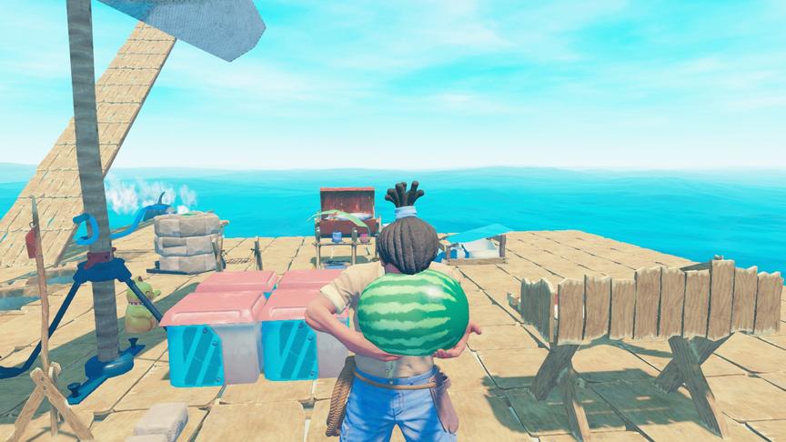 木筏求生：极限生存15 制作电路板！开始研究高科技