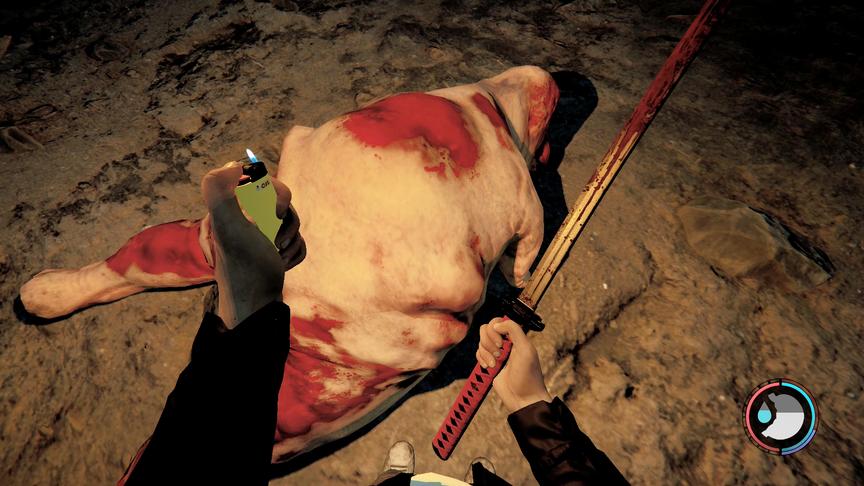 迷失森林09：两百斤的胖子本想杀我，可自己一个踉跄摔死了