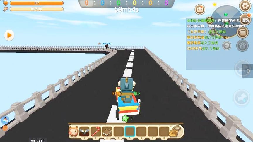 迷你世界：F1赛车真车狂飙，秋名山车神不是浪得虚名。