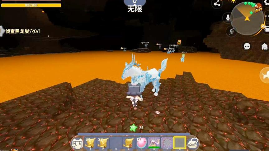 拥有水麒麟，走路是蹦蹦跳跳的，而且很快，还可在岩浆上行走。