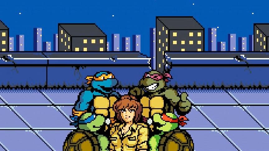 fc忍者神龟2扩展版女记者艾普丽尔被绑架