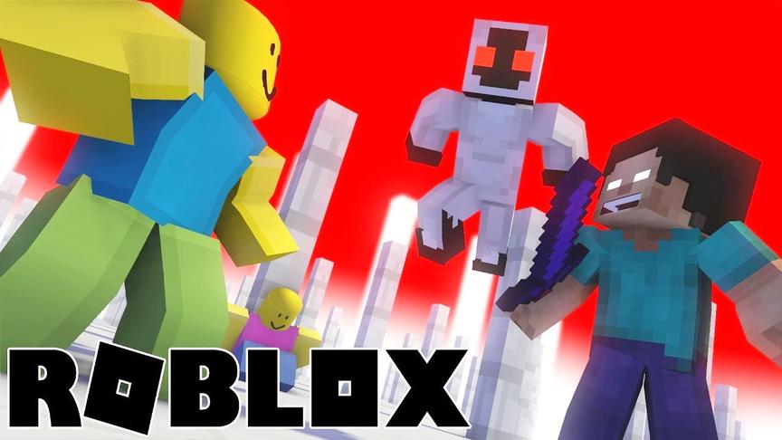 roblox：我的世界迷你小镇 遇到开挂的HIM