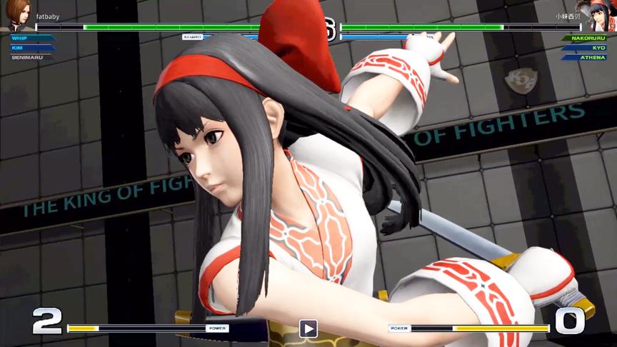 拳皇14：难得一见的娜可露露高手，压制能力让对手窒息