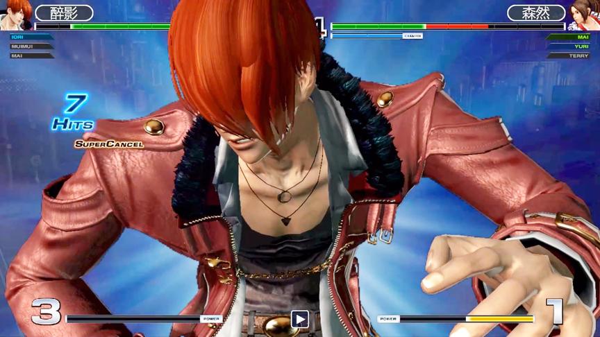 拳皇14：疯狂的八神终于觉醒了，连招接八稚女秀翻全场