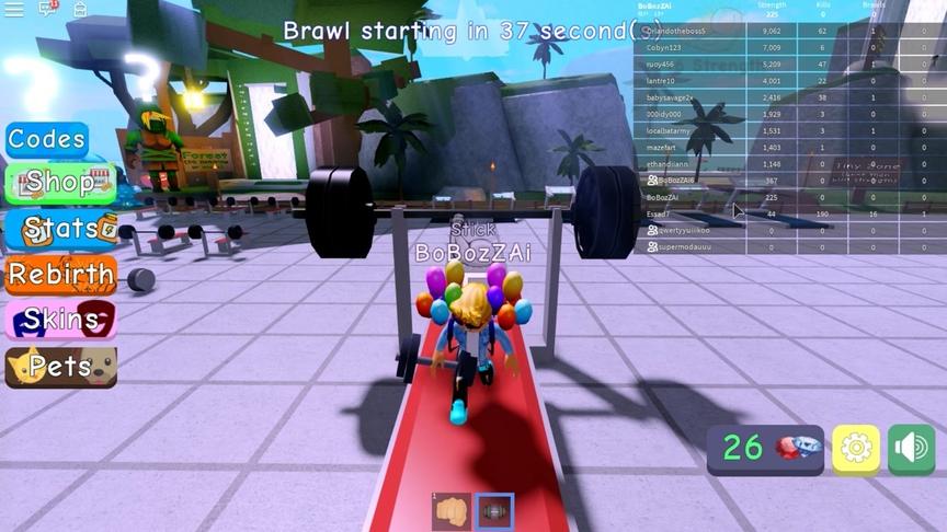 roblox虚拟世界“举重模拟器”：为了不被大块头欺负我苦苦锻炼！