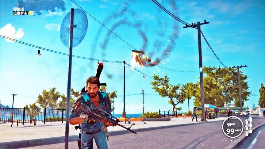 正当防卫3：路人这荡秋千难度挺大，看的脑壳疼！