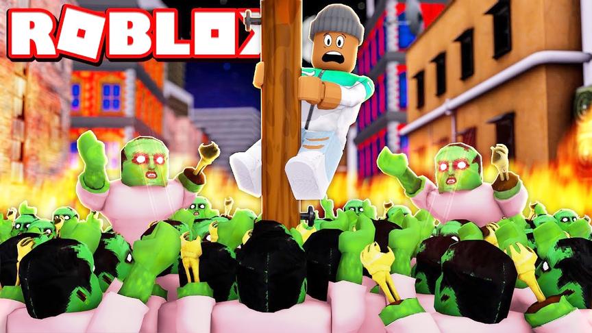 Roblox僵尸模拟器：生化危机遍地都是可怕丧尸！小飞象解说