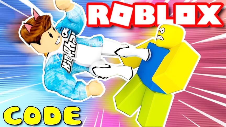 Roblox格斗模拟器：降龙十八掌佛山无影脚各显神通！