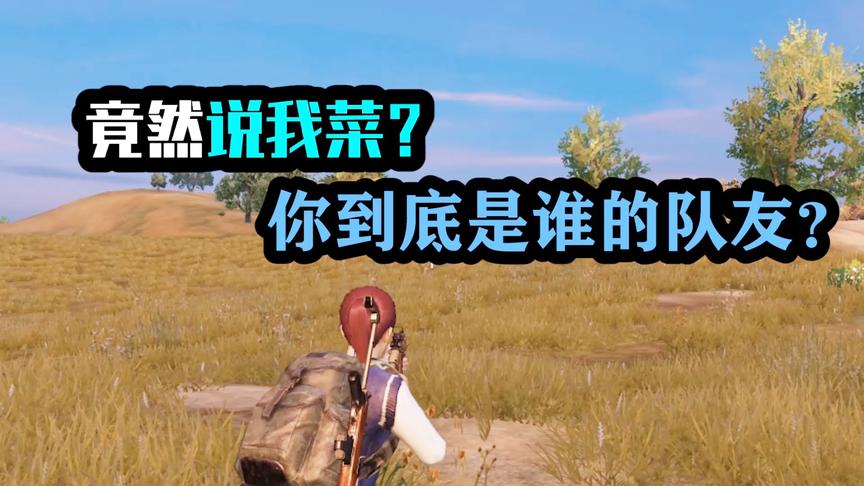 竟然说我菜？你到底是谁的队友?