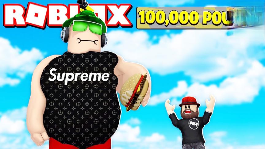 Roblox小吃模拟器：这游戏告诉我们多吃零食就会变胖！