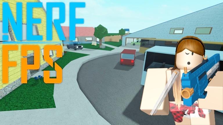 roblox“Nerf射击”波波仔解说：对枪法没自信的就不能玩这游戏！