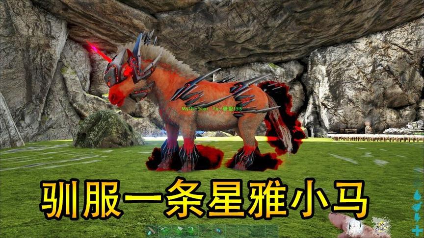 方舟生存洪荒3:驯服一条的星雅战马！