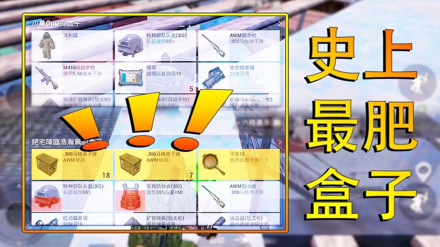 刺激战场：G港团灭吉利服玩家 收获两把AWM 可惜被舔包粉丝坑死！