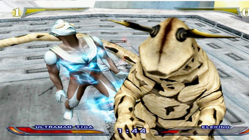 艾雷王把迪迦奥特曼绑起来“充电”，不过迪迦的表情好像很痛苦