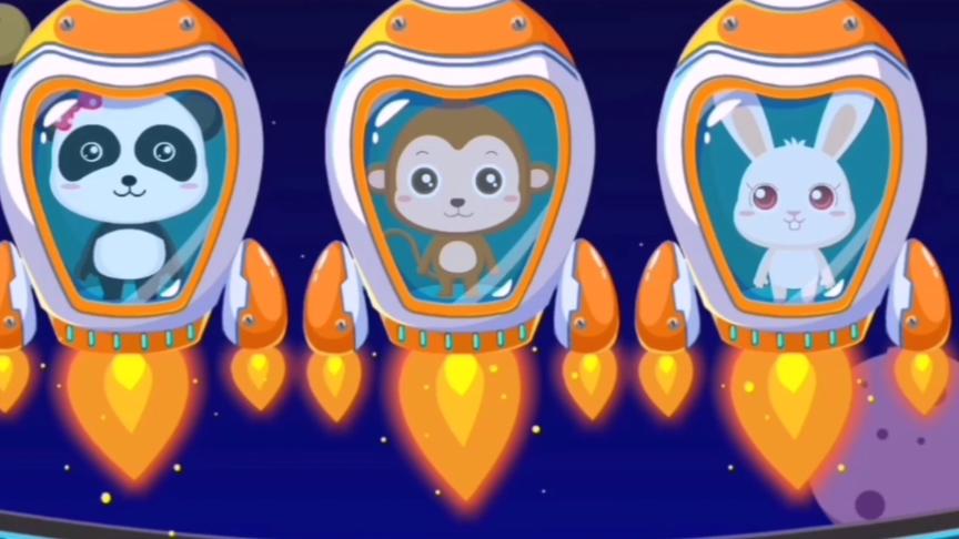 小猴子去星际厨房吃东西了，煎饼真的是太美味了