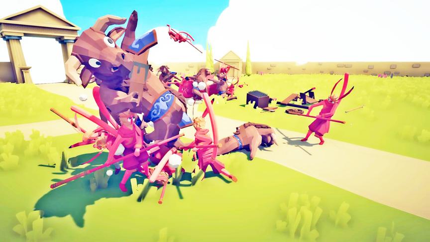 小林 全面战争模拟器 悟空大战牛头人，我只是一个看戏的！