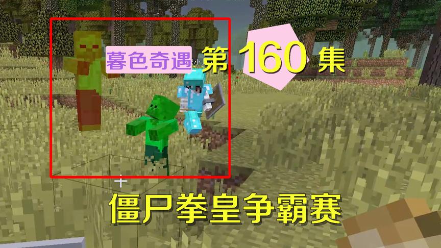 我的世界阿阳暮色奇遇160：召唤僵尸激情对战，我输了还想耍赖！
