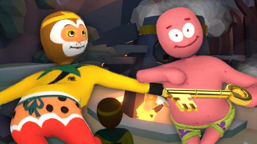 人类一败涂地全新地图！猴哥炼出金钥匙！鲤鱼Ace解说