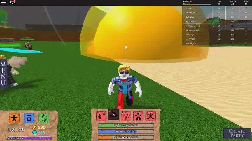 roblox 虚拟世界 “元素战场”：真男人从来不回头看爆炸！