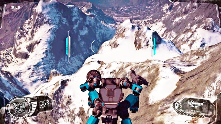 小林解说：超级机甲从史上最高的山摔下去，毫发无损！