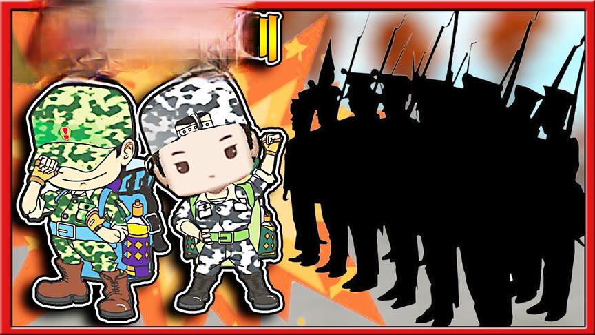 迷你世界搞笑故事：小缺的军训教官太狠了，一出场自带BGM！