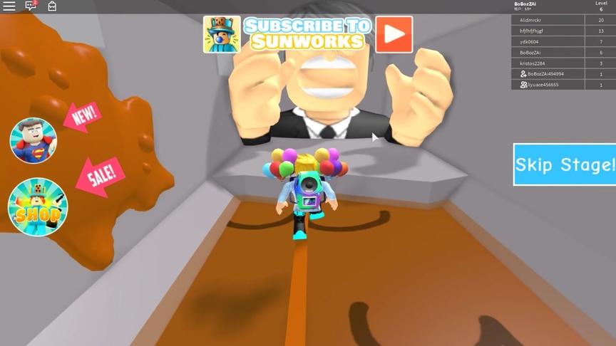 roblox 虚拟世界 “逃离洗车店”：这洗车老板竟然在下水道蹲我！