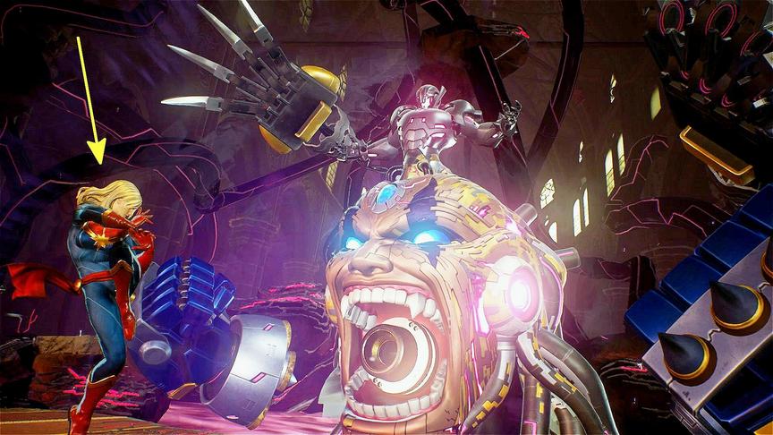 终极奥创登场，一个“口臭”秒杀了惊奇队长，复仇者联盟不敢出战