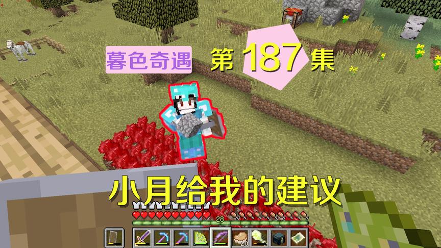 我的世界阿阳暮色奇遇187：更高效？小月的这建议让我放弃刷怪塔