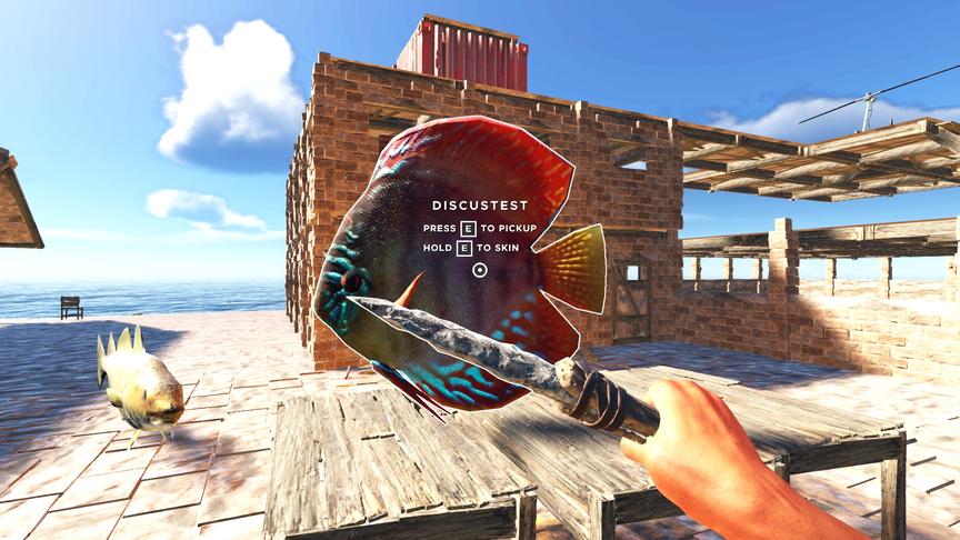 荒岛求生75：巨型铁饼鱼被我剥了半天，能出多少肉？