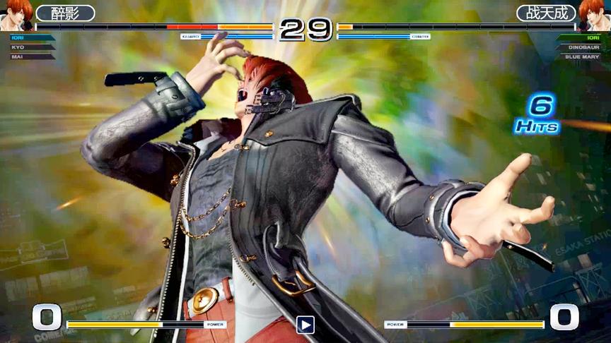 拳皇14：战天成的八神最后使出大爪子，难道这是要翻盘了？