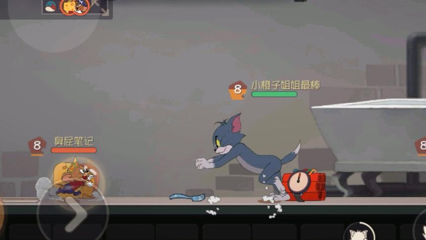 猫和老鼠手游：海盗疯狂炸火箭，却不想自己坐火箭上天了！