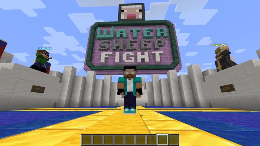 我的世界HIM奇遇记13：挑战巨型泰坦羊