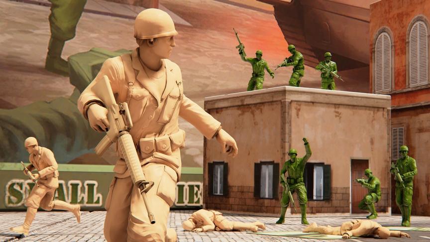 绿色兵团：世界上地图最小的射击游戏，一张桌子就是整个战场！