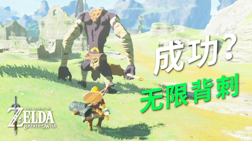 塞尔达传说：大师模式成功无限背刺？小宝趣玩