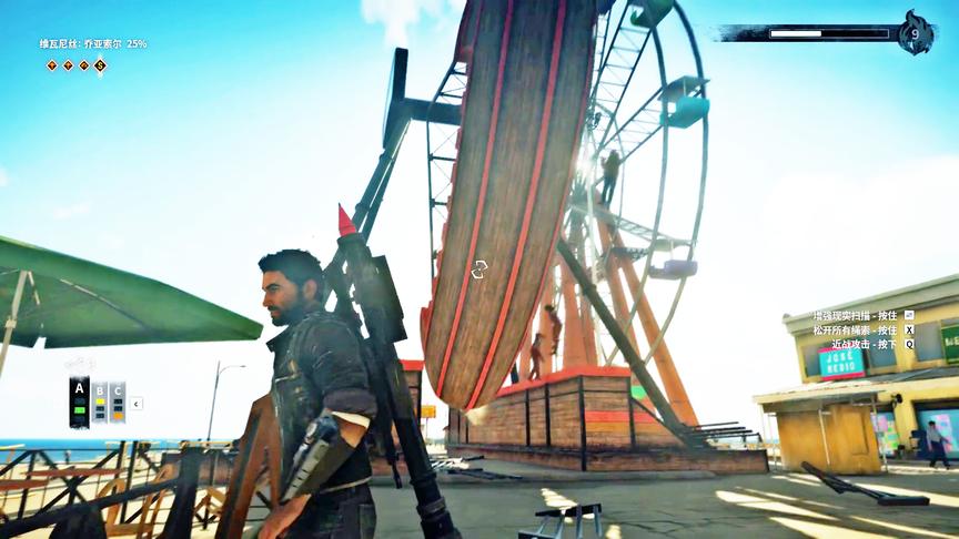 小林解说：正当防卫4海盗船带着路人一起上天，感觉能玩一年！