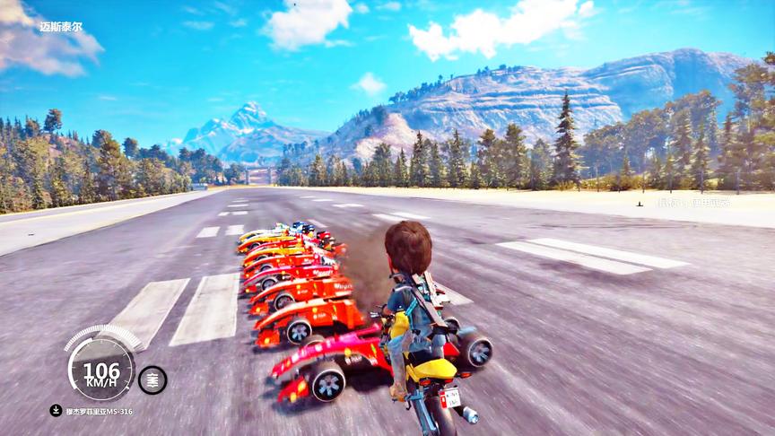 小林解说：摩托车能够飞跃，几辆F1方程式赛车？