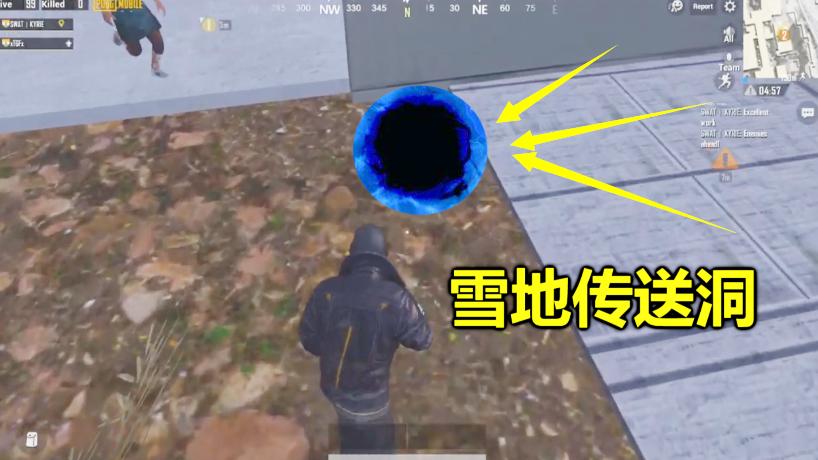 刺激战场：新地图有个传送洞，会随机飞到任何地方，比吃鸡还爽