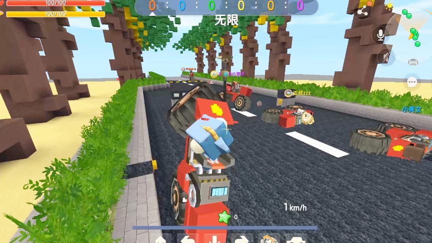 摩托车飙车，小伙伴一个一个的倒下，真的太难开了。