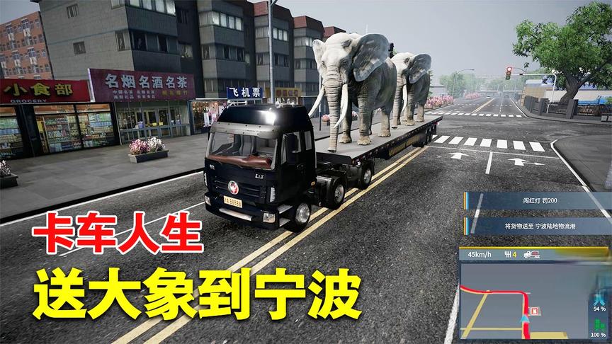 卡车人生：拉着两头大象到宁波，这一趟亏本了