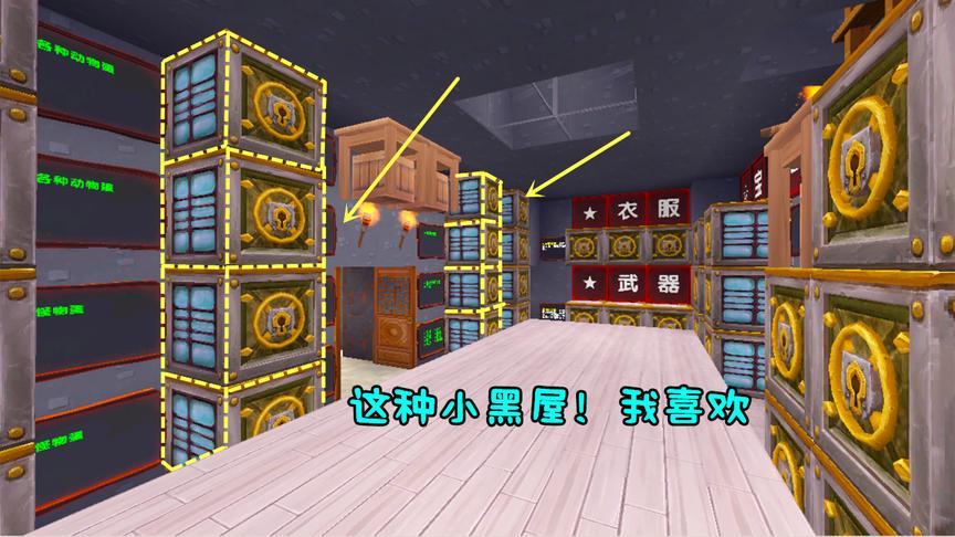 迷你世界我做岛主：据说闯小黑屋会乱箭穿心！这小黑屋，岛主喜欢