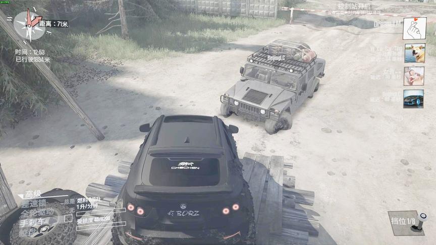 乐美解说 旋转轮胎 去越野悍马居然拼不过城市SUV宝马X6