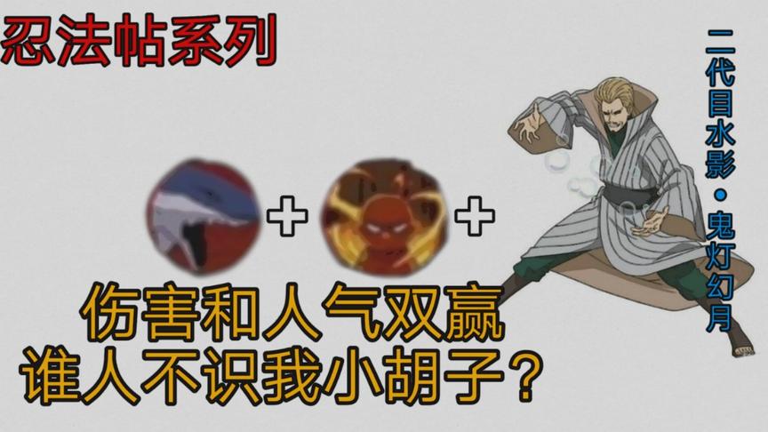 忍法帖系列：小胡子的成功秘诀？用最少的时间打最高的伤害！