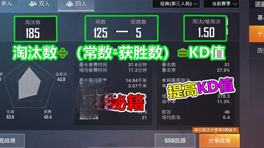 大山解说：kd值是怎么计算的？教你快速提高kd值！